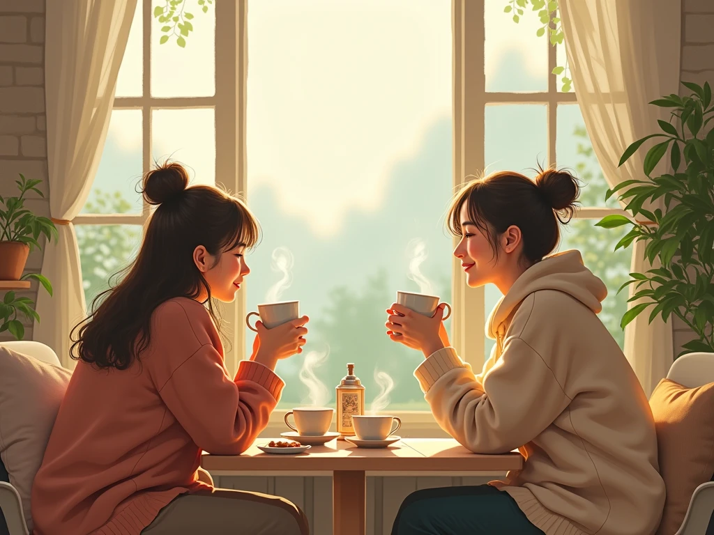 Rolig interiør med mykt lys som viser plass til pust i hverdagen